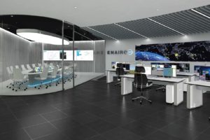 Imagen virtual de como podría ser la sala integrada del centro SYSRED de Enaire.