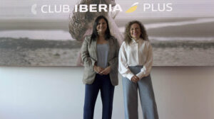 María Jesús López Solás y Beatriz Guillen fueron las encargadas de presentar los cambios de Iberia Plus.