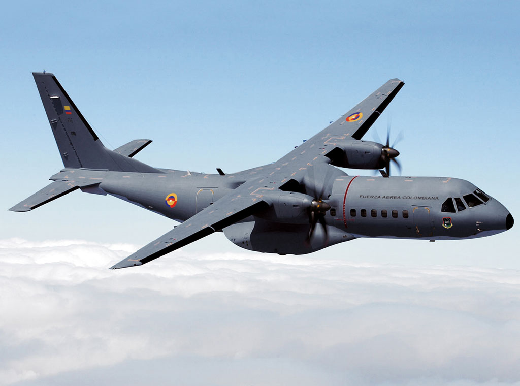 C295 de la Fuerza Aérea de Colombia