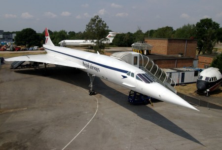 Concorde en el museo de Brooklands