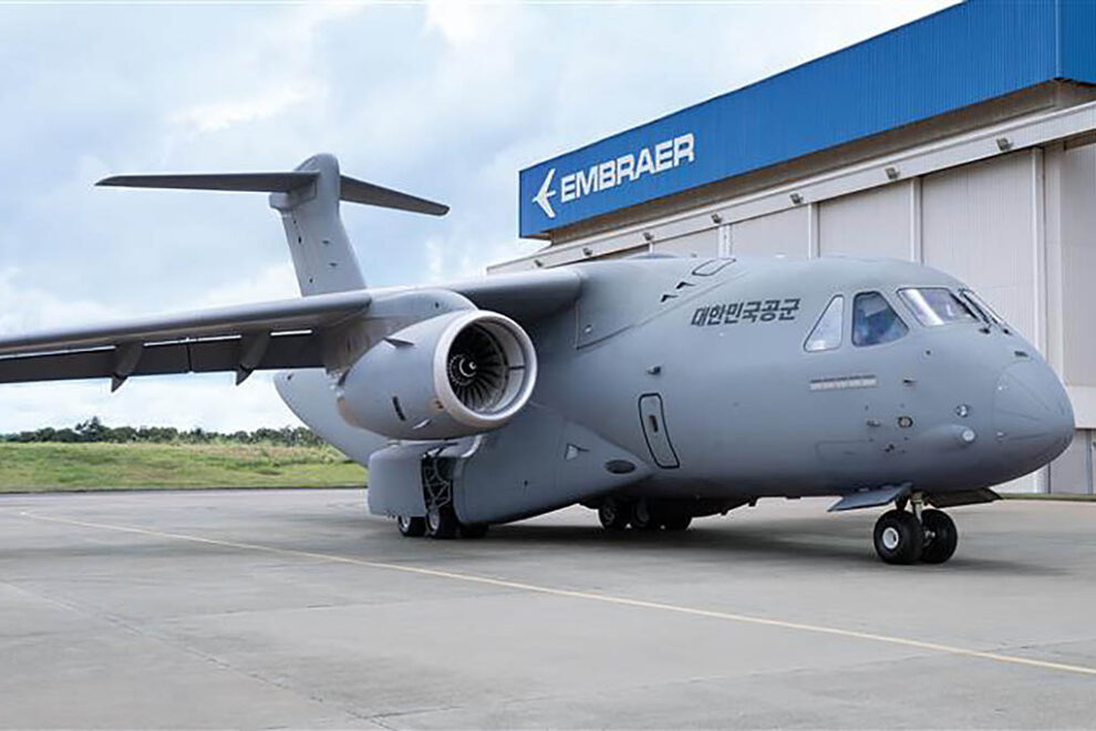Primer Embraer C-390 para Corea del Sur.