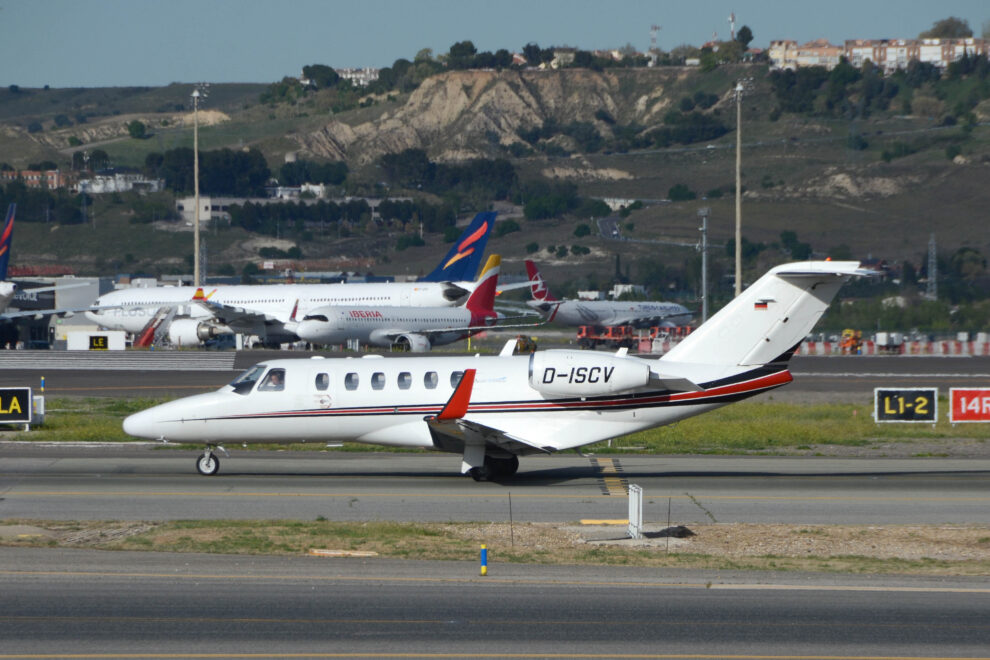 Los aviones ejecutivos ligeros, como el Cessna Citation CJ-2 son los más demandados en Europa.