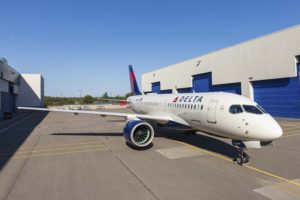 Delta ha recibido cinco nuevos Airbus en enero.