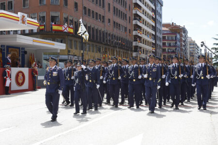 Diversas unidades del Ejército del Aire y del Espacio participarán en el desfile terrestre.
