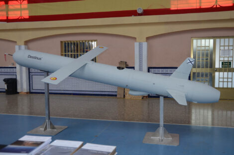 Misil de crucero Destinus Ruta, con más de 300 km de alcance y hasta 150 kg de carga util.