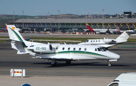 En Europa, en abril, suele comenzar a subir la demanda para los aviones ejecutivos hasta el mes de julio.