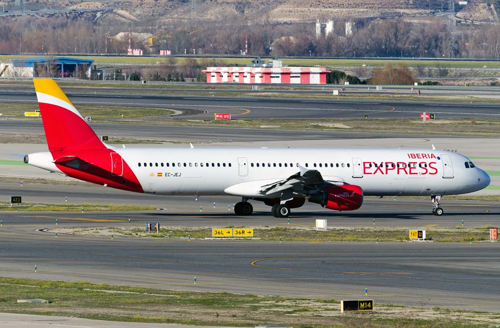Airbus A321 de Iberia Express.