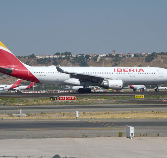 Iberia opera la ruta a La Haban con sus Airbus A330.