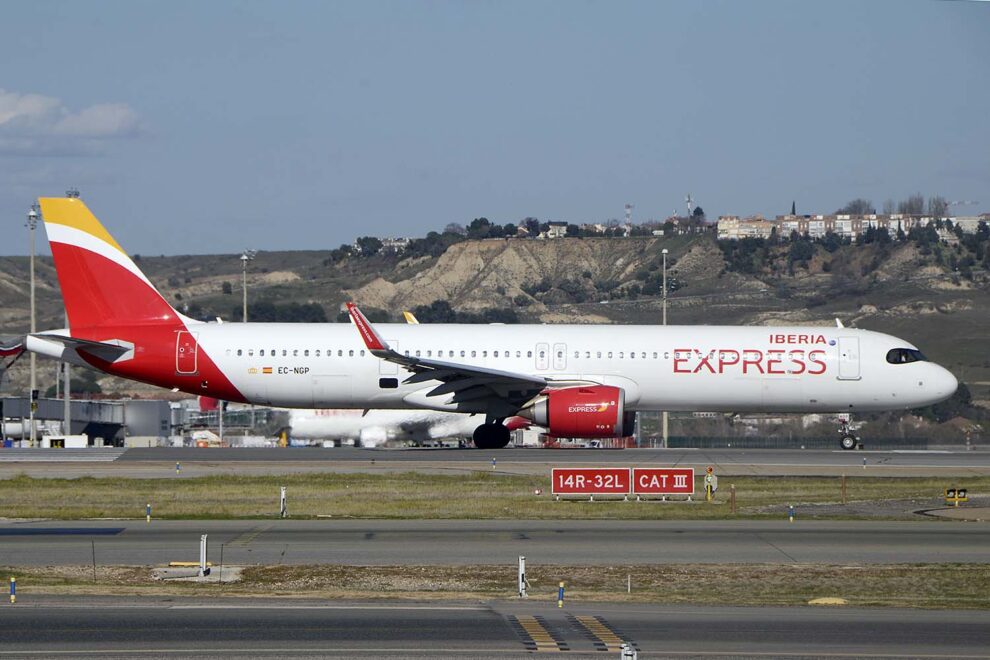 Iberia Express volará a El Ciaro con sus Airbus A321neo.