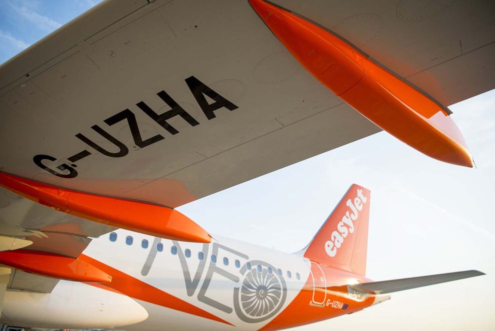 Easyjet es una de las aeroíneas más activas en la reducción de emisiones contaminantes de sus aviones.q
