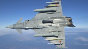 Eurofighter del Ala 14 sobre Bulgaria con misiles Meteor e IRIS-T.