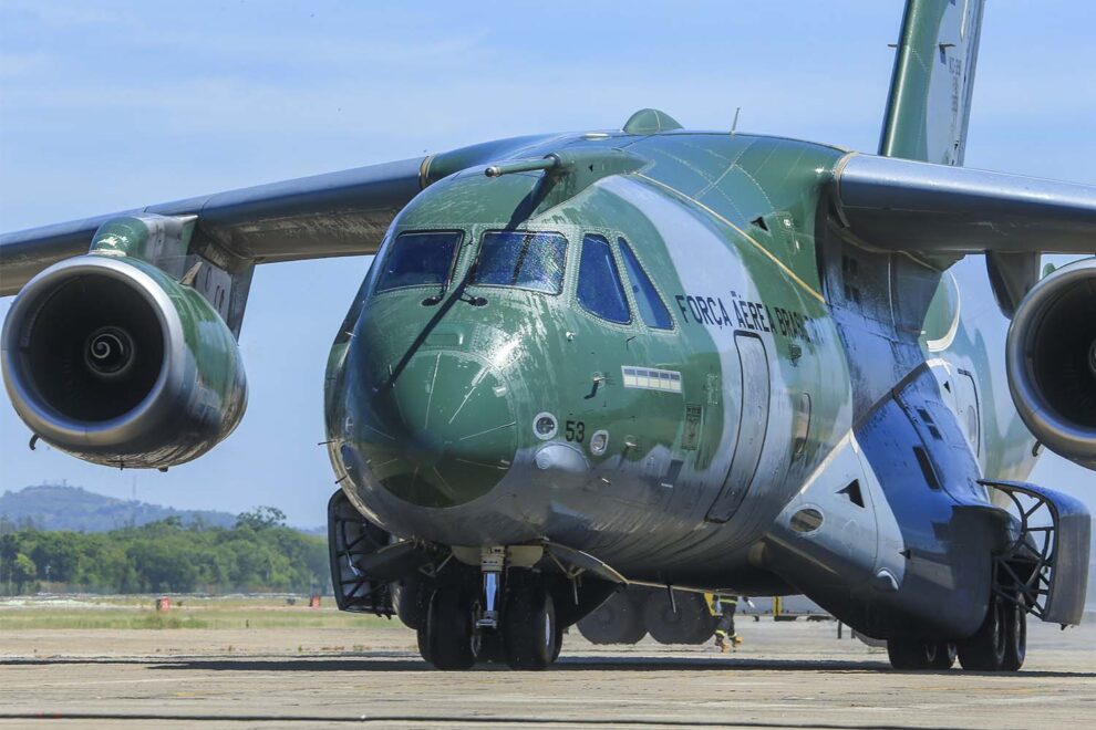 Embraer C-390 de la Fuerza Aérea de Brasil.