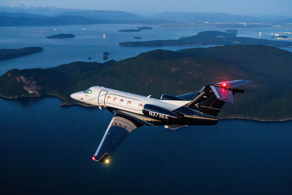 ANAC (Brasil), FAA (EE.UU., y EASA (Europa) han certificado el Embraer Phenom 300EV.