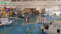 Ceremonia de entrga en Rota del nuevo Sikorsky SH-60F de la Armada.