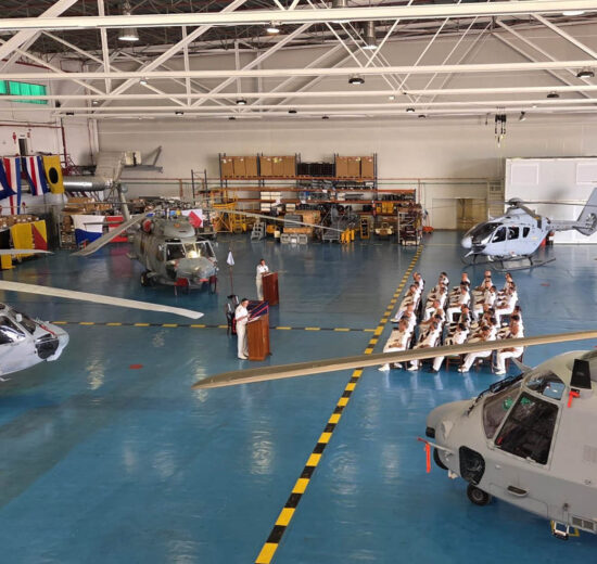 Ceremonia de entrga en Rota del nuevo Sikorsky SH-60F de la Armada.