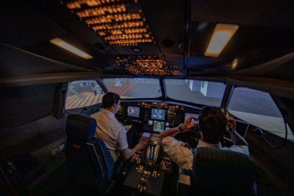 cabina del simulador Entrol en-4000X.