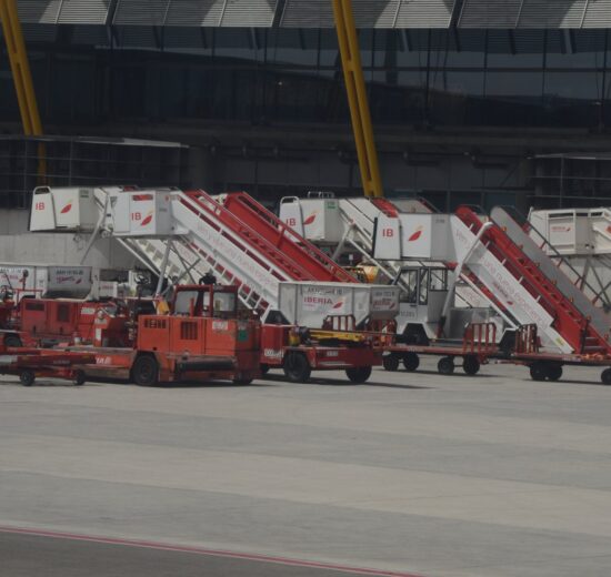 Madrid Barajas es el único de los cinco grandes aeropuertos españoles donde Iberia mantiene una licencia de handling a terceros.