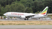 Uno de los 22 Boeing 737-8 que opera actualmente Ethiopian Airlines.