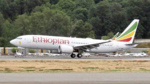 Uno de los 22 Boeing 737-8 que opera actualmente Ethiopian Airlines.