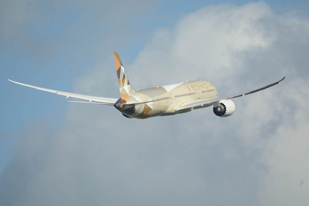 Boeing 787 de Etihad.