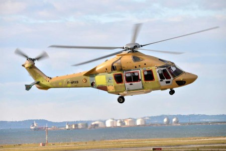 Vuela el primer Eurocopter EC-175 de serie