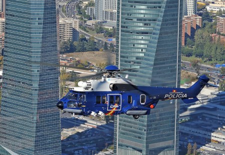 Eurocopter Super Puma de la Policía