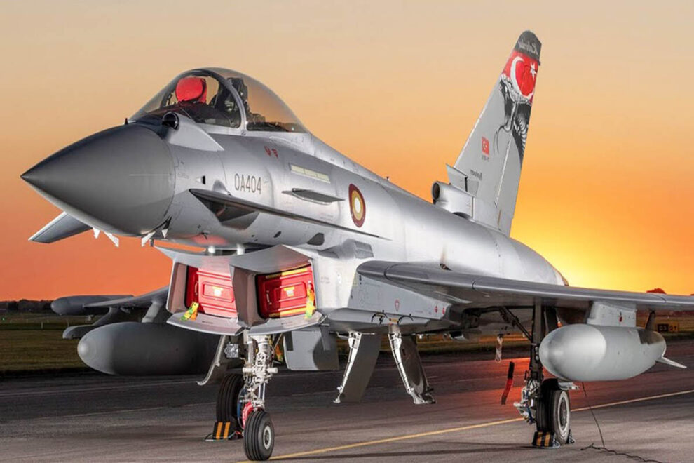 El pedido de 20 Eurofighter por Turquía es la mayar venta de aeronaves de combate por Rino Unido en una generación.