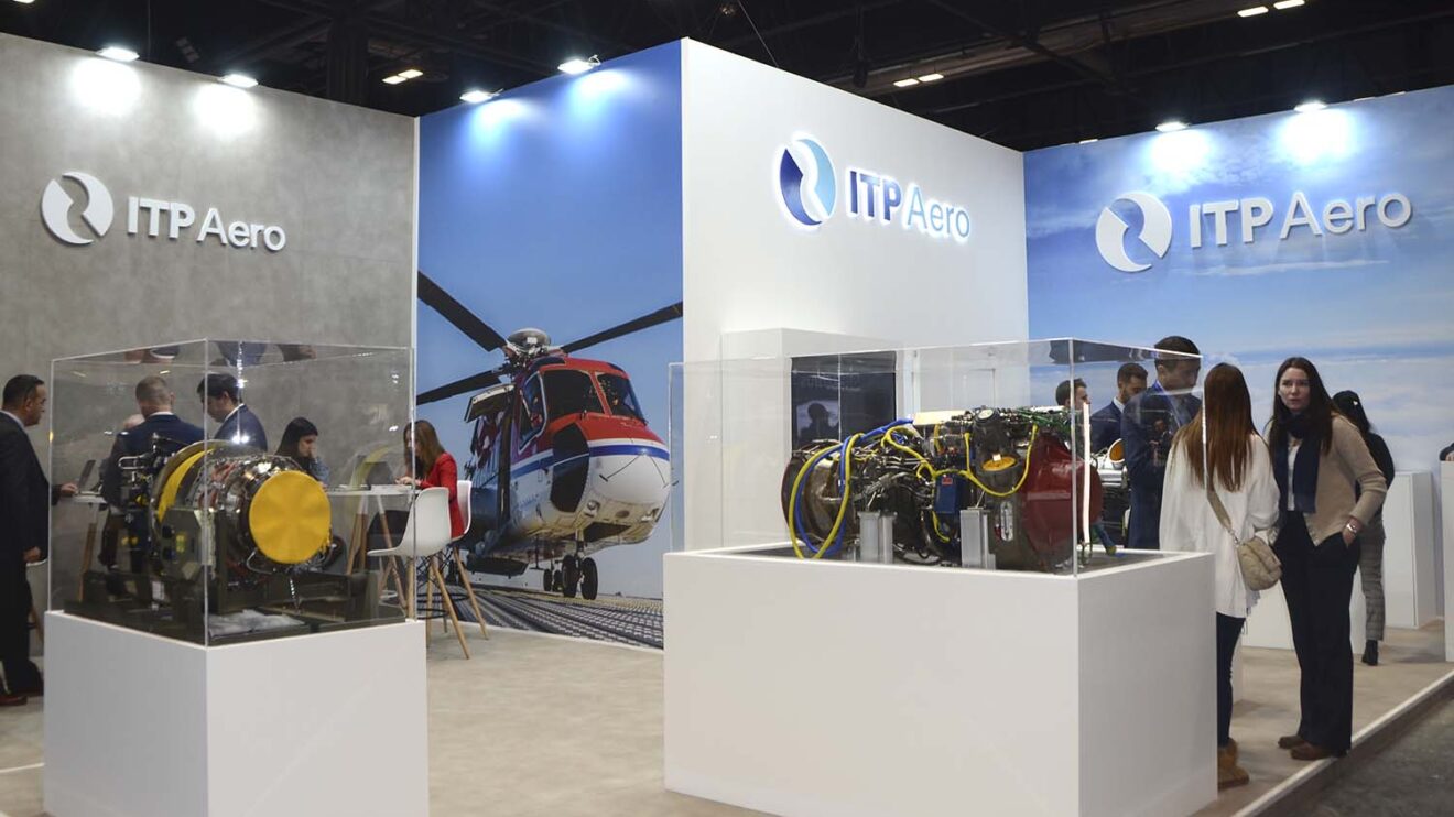 IPT Aero centró su presencia en su oferta de servicios de MRO para motores de helicópteros.