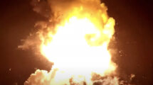 Explosión de la nave Space X Starship.