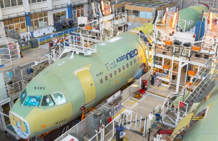 Airbus comienza a montar el primer A320neo