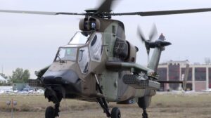 Uno de los helicópteros Tigre HAP ya retirados de servicio y que no serán modernizados.