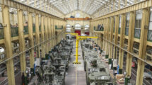 La Fábrica de Armamento de Trubia, hoy deidcada al montaje del blindado 8x8 para el Ejércto del Air español, es la instalación productiba de equipos militares más antigua de Asturias.
