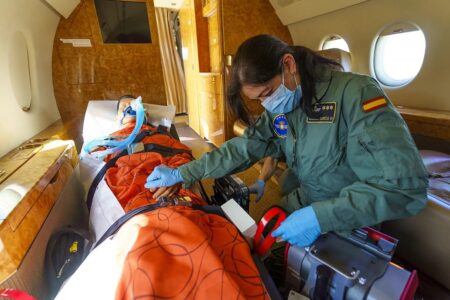 La principal misión de los aviones del Ala 45 es el transporte VIP, pero también se pueden usar, por ejemplo, como ambulancias aéreas.