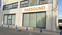 Fachada de las nuevas oficinas de Farsound en San Fernando de Henares.