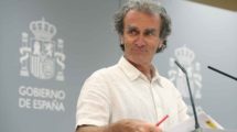 Fernando Simón durante una de sus comparecencias ante la prensa por la crisis del COVID-19.