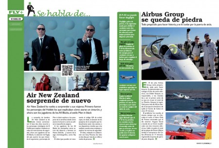 El nuevo video de seguridasd de Air New Zealand, el chaco de Airbus y los problemas de F-35.