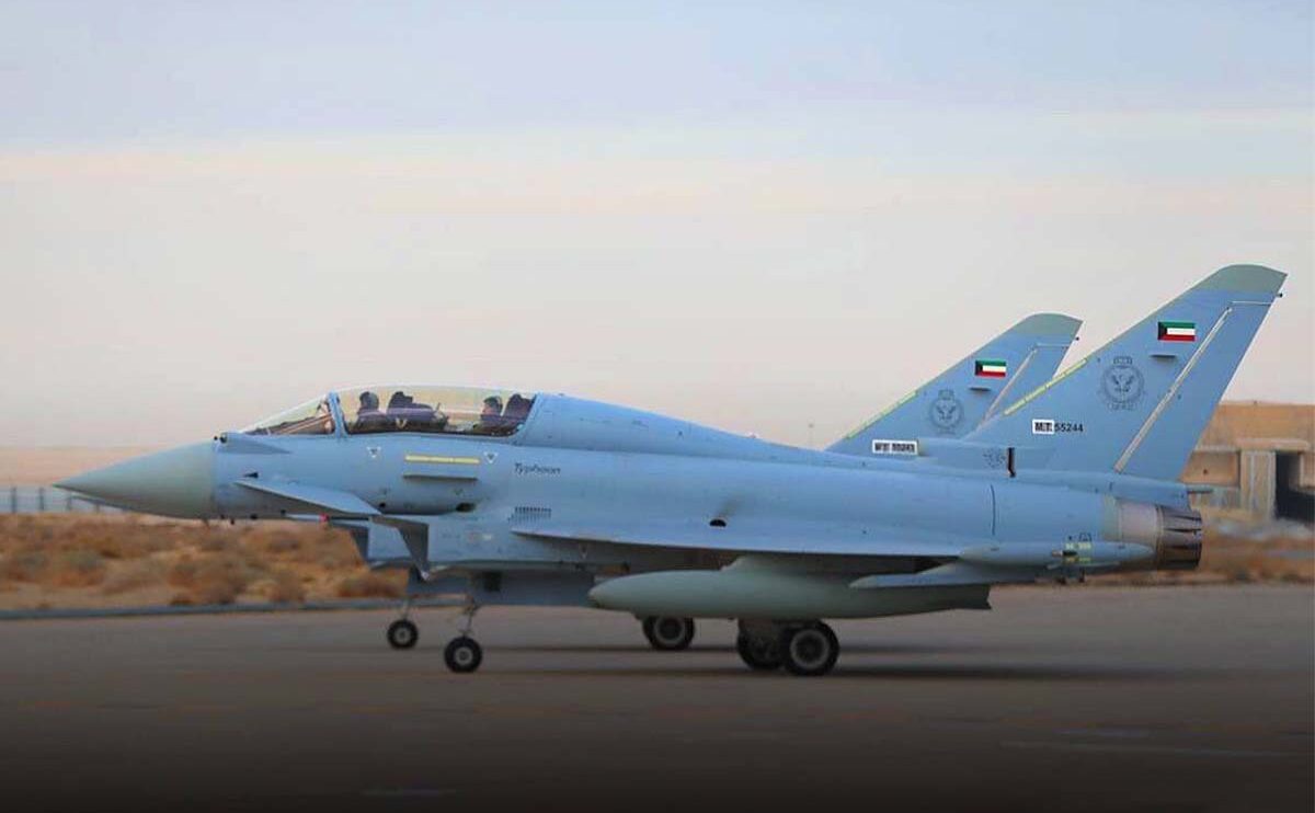 Kuwait ha adquirido 28 Eurofighter, seis de ellos biplazas.