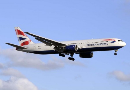 Los Boeing 767 de British Airways cubren las rutas europeas de mayor demanda de pasaje.