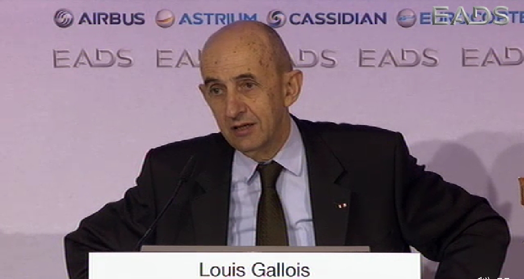 Louis Gallois presenta los resultados de EADS