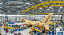Uno de los hangares de Airbus en Getafe dedicados a la modificación del A330 a MRTT.