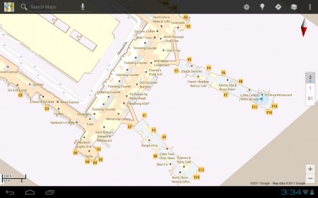 Aeropuerto en GoogleMaps 6.0