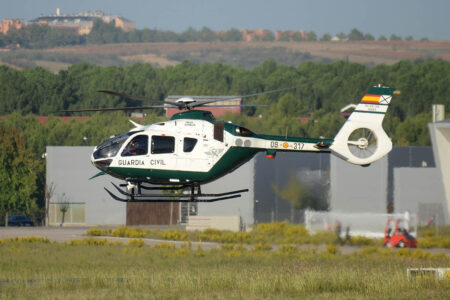 Los Airbus Helicopters H135 servirán para la renovación de la flota de helicópters de Policía y Guardia Civil.