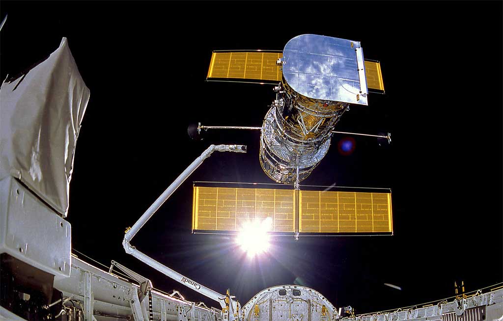Hubble cumple hoy 25 años