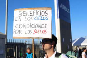 El ministerio de Industria decide mediar en la huelga de Airbus España.