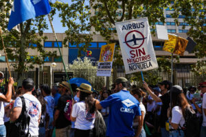 Los empleados de Airbus España aprueban el preacuerdo entre empresa y dirección.