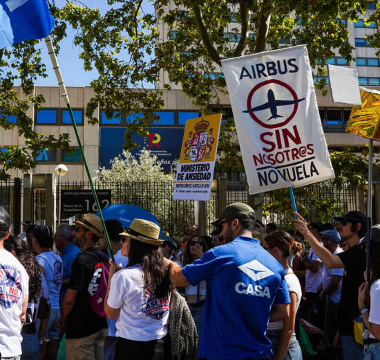 Los empleados de Airbus España aprueban el preacuerdo entre empresa y dirección.