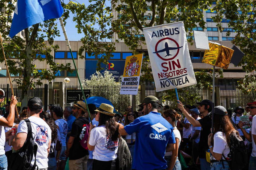 Los empleados de Airbus España aprueban el preacuerdo entre empresa y dirección.