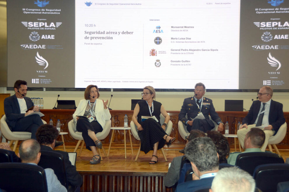Sepla celebra el III III Congreso de Seguridad Operacional Aeronáutica.
