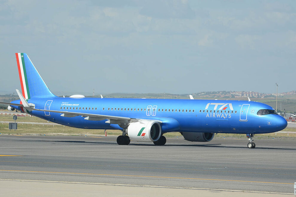 Airbus A321 de ITA Airways.