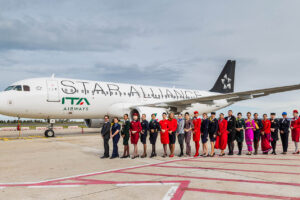 Airbus A320 de ITA Airways con la decoración de Star Alliance y TCP de 23 de las aerolíneas de esta alianza.